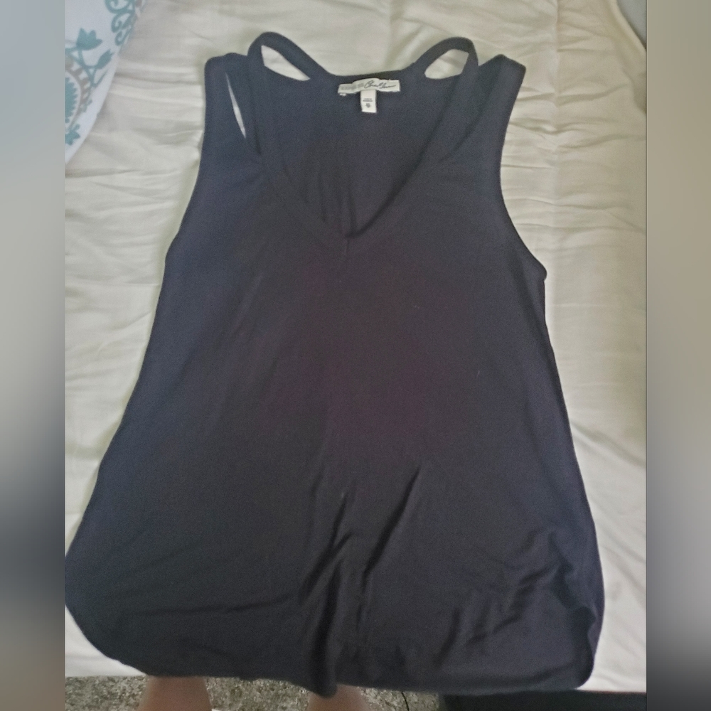 Express black flowy tank size XS